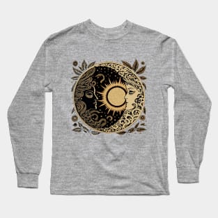 sun and moon lovers Long Sleeve T-Shirt